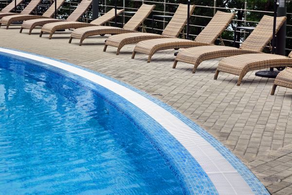 Cost of Poolside Hardscaping in Rockville